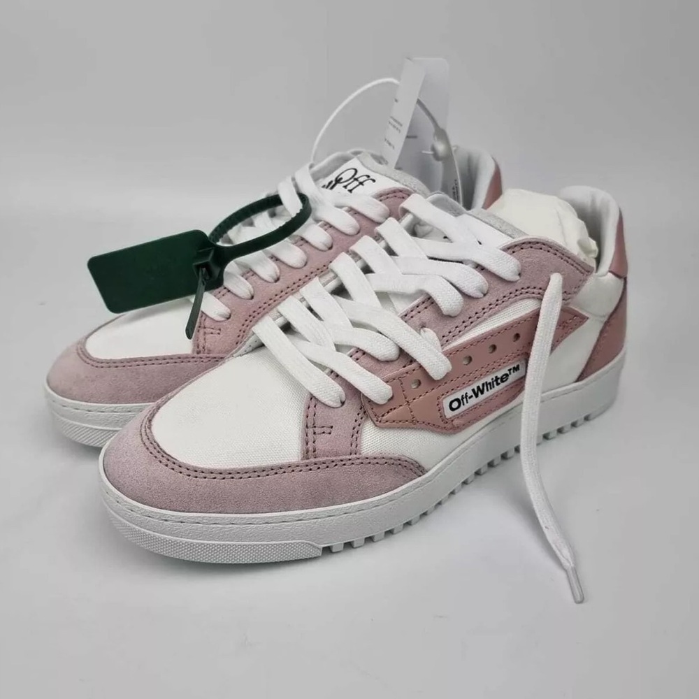 Off White 5.0 Sneaker in Pink/White